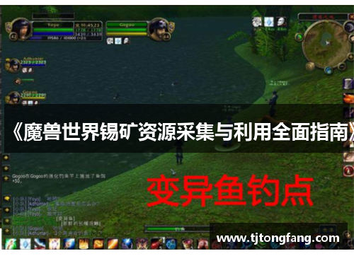 《魔兽世界锡矿资源采集与利用全面指南》 《魔兽世界锡矿资源采集与利用全面指南》